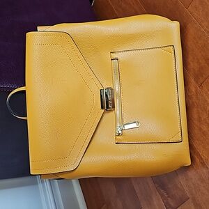 Steve Madden Mustard Backpack